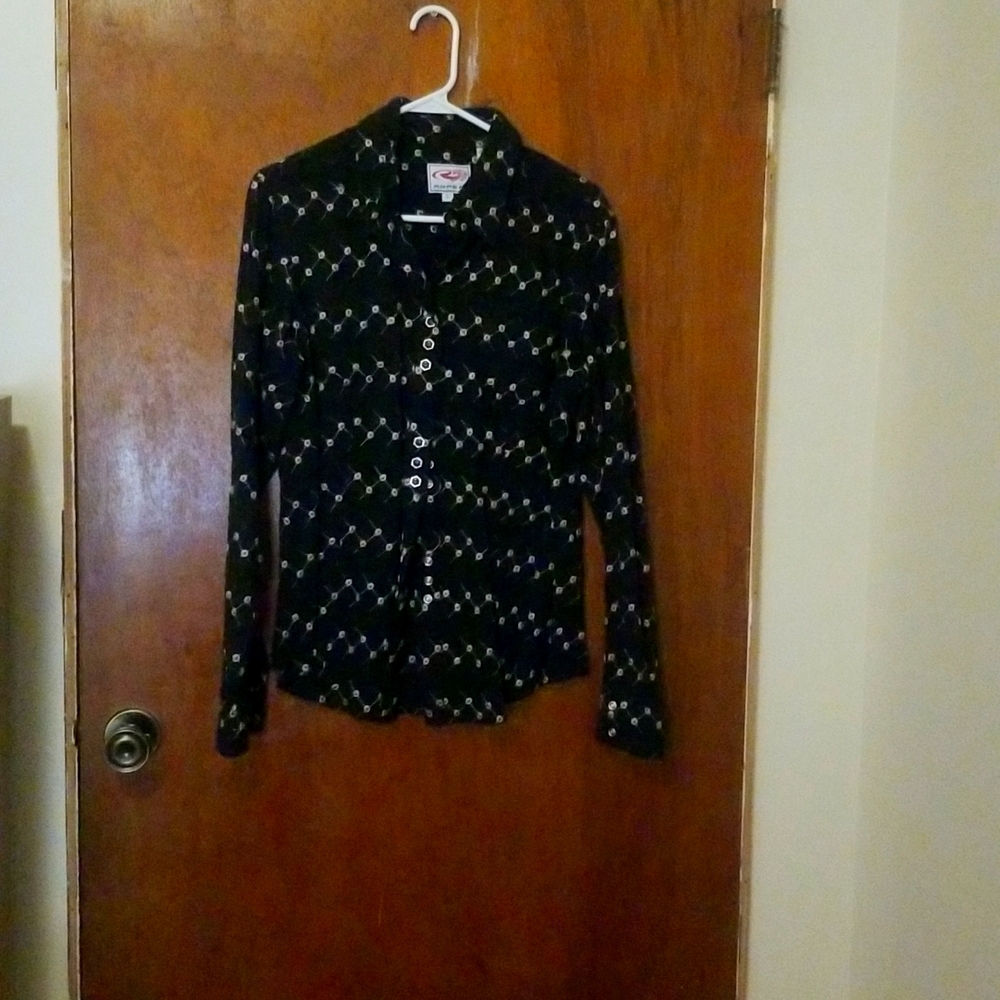 Black western shirt